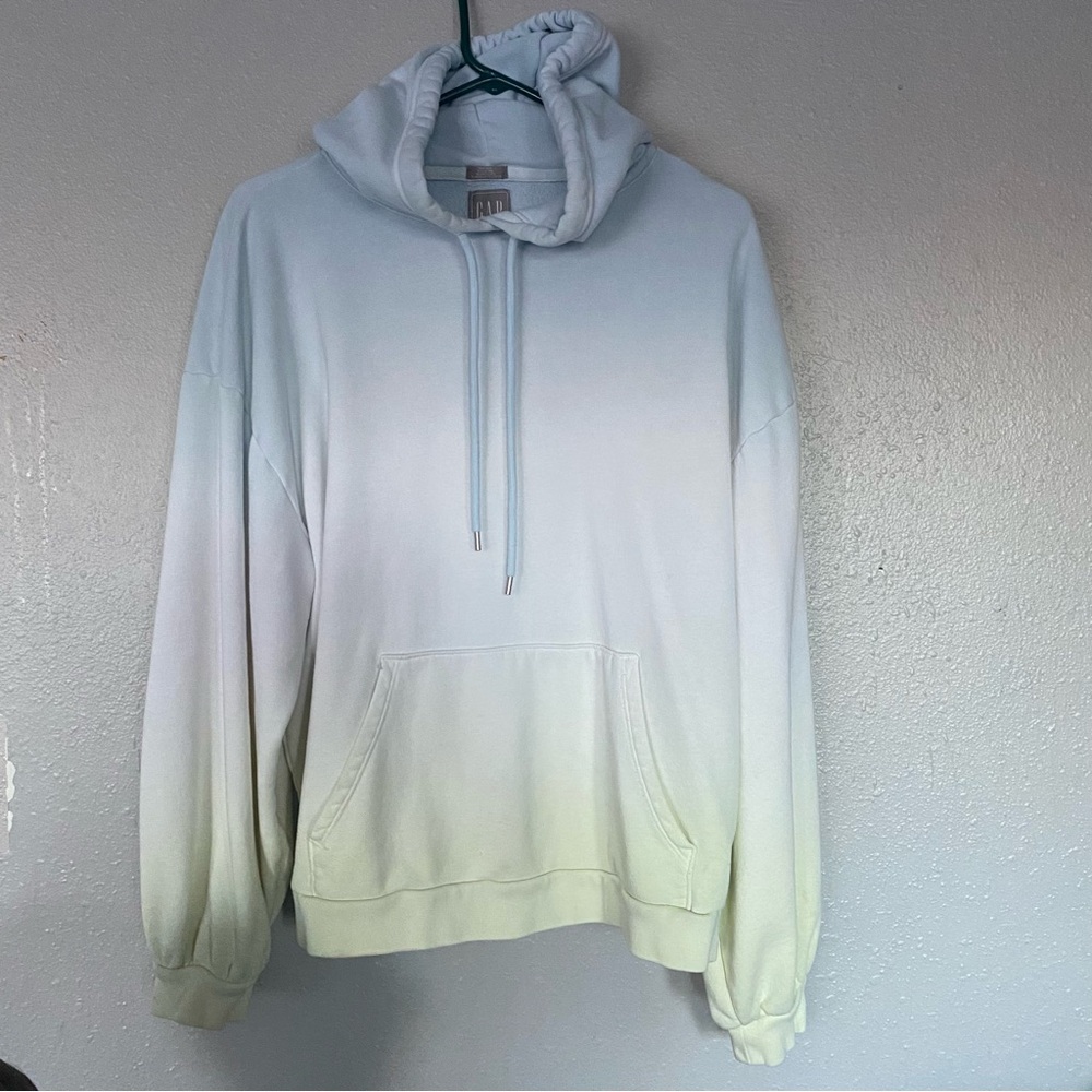 GAP Hoodie - Blue to Yellow Ombré